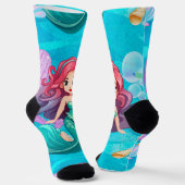 神秘的サイレンデザイン ソックス (傾斜あり)