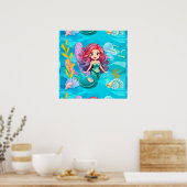 神秘的サイレンデザイン ポスター (キッチン)