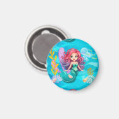 神秘的サイレンデザイン マグネット (正面/裏面)