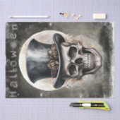 神秘的スカル 薄葉紙 (クラフト)