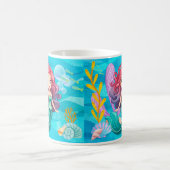 神秘的デザイン コーヒーマグカップ (中央)