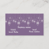 神秘的デザイン 名刺 (正面)