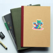 神秘的ドラゴンステッカー シール