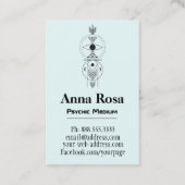 *~*神秘的ネブラユニバースケルト精神培地 名刺 (裏面)