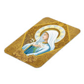 神秘的バラ マグネット (左側)