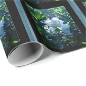 神秘的マグノリアラッピング紙 ラッピングペーパー (ロールコーナー)