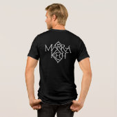 神秘的マラケシュスタイル3 トライブレンドＴシャツ (裏面全面)