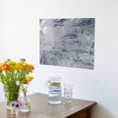 神秘的ミストシルバーフォイルプリント 箔ポスター (レイダウン (キッチン))