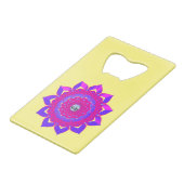 神秘的ユニークデザイン クレジットカード栓抜き (正面アングル)