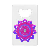 神秘的ユニークデザイン クレジットカード栓抜き (裏面)