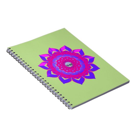 神秘的ユニークデザイン ノートブック (右側)