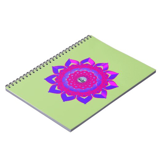 神秘的ユニークデザイン ノートブック (左側)