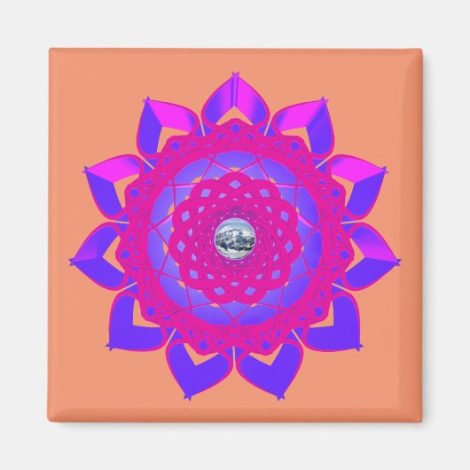 神秘的ユニークデザイン マグネット (正面)