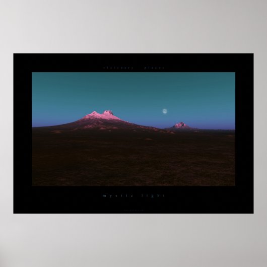 神秘的光 ポスター (正面)