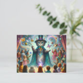 神秘的子猫1 ポストカード (スタンド正面)