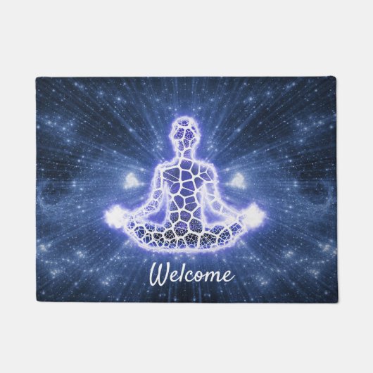 神秘的形而上学的瞑想浮揚 ドアマット (正面)