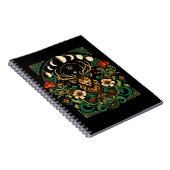 神秘的異教のなスタッグとムーン相 ノートブック (右側)