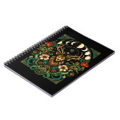 神秘的異教のなスタッグとムーン相 ノートブック (左側)