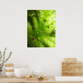 神秘的葉なポスター(2) ポスター (キッチン)