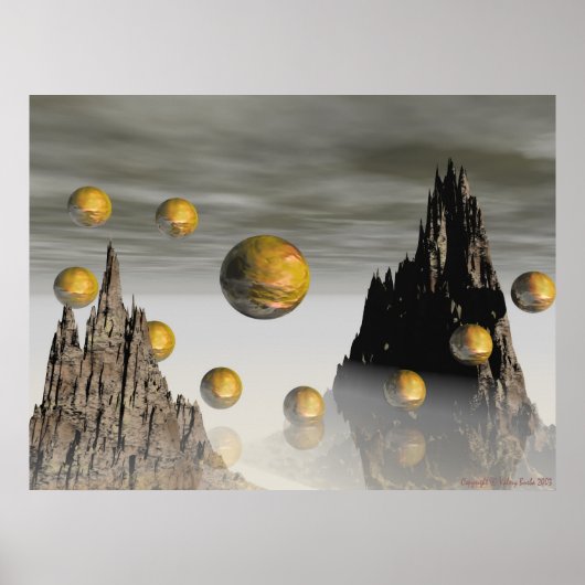 神秘的軌道 ポスター (正面)