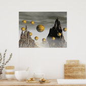 神秘的軌道 ポスター (キッチン)