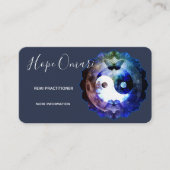 神秘的陰陽スピリチュアルホリスティック 名刺 (正面)