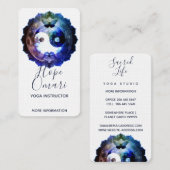 神秘的陰陽スピリチュアルホリスティック 名刺 (正面/裏面)