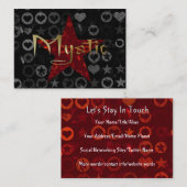 神秘的 名刺 (正面/裏面)