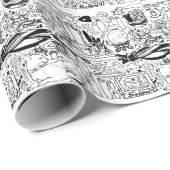 神秘的、魔法 ラッピングペーパー (ロールコーナー)