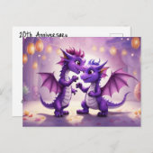 *~* 神秘的 AP48 フォト パーティー ご招待 ドラゴン ディスコ ポストカード (正面/裏面)