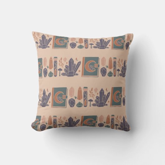 神秘要素パターン クッション (正面)