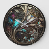 神秘金属 ラージ壁時計 (正面)