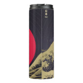 『神素晴らし奈川の波』 波日本のi北斎 タンブラー (裏面)