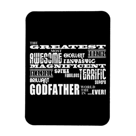 神素晴らし最高の父の誕生日 マグネット (縦)