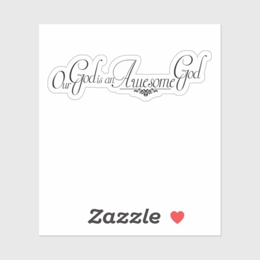 神素晴らし シール (シート)