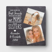 神素朴が友最高の友の写真 フォトプラーク (正面)