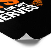 神経に多発性硬化症にかかる ポスター (角)