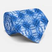 神経のタイ(青で) ネクタイ (ロール)