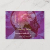 神経または心理学者または神経学者の名刺… 名刺 (裏面)