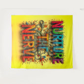 神経を大きく育てる タペストリー (正面(横))