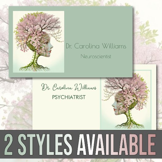 神経フェミニンプロフェッショナルフローラ 名刺