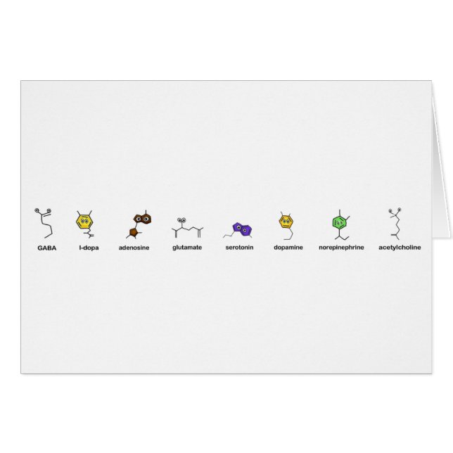 神経伝達物質パレード (正面横)