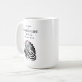 神経内分泌がん認識度コーヒーマグ コーヒーマグカップ (正面左)