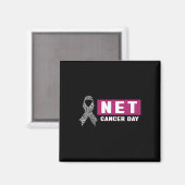 神経内分泌がん認識度- World NET Cance マグネット (正面/裏面)