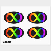 神経分岐 楕円形シール (シート)