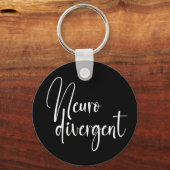 神経分岐 |神経多様性認識度 キーホルダー (正面)