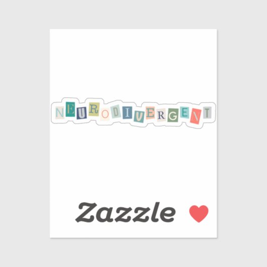 神経分岐 |神経多様性認識度 シール (シート)