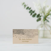 神経切断図 - 神経学専門医 名刺 (スタンド正面)