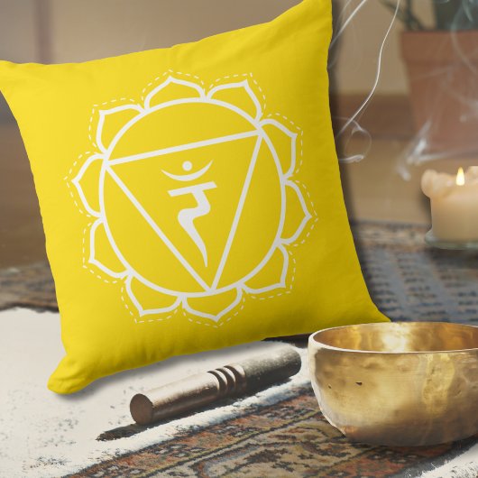 神経叢太陽のチャクラ | マニプル | 黄色瞑想 クッション