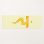 神経叢太陽のチャクラ ヨガマット (正面(横))